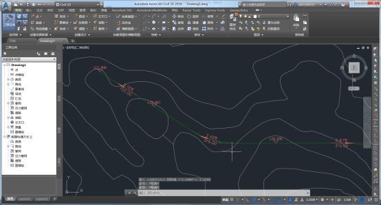 bim路桥学习资料下载-[路桥BIM技术]Civil3D场地设计之坡度、坡长标注