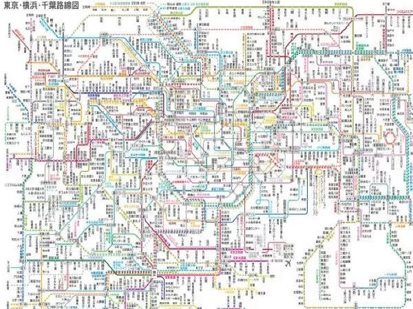 胶轮有轨电车轨道图片资料下载-带你轻松读懂复杂的日本轨道交通