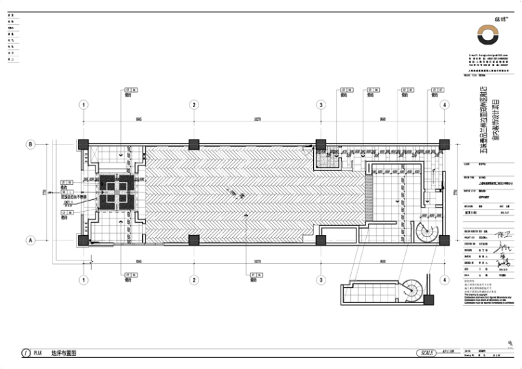 现代牛肉面餐馆室内设计资料下载-某牛肉面馆室内CAD施工图（含效果图）