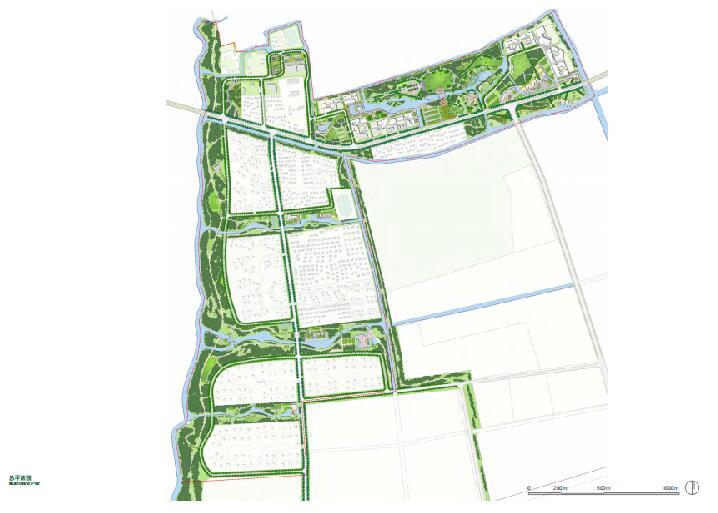 [上海]闵行国际旗忠体育城规划景观深化设计（PDF+100页）-平面图