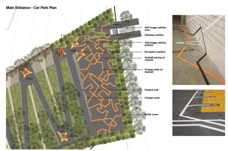 [重庆]知名地产凤鸣山居住示范区景观方案设计文本PDF（51页）-平面图