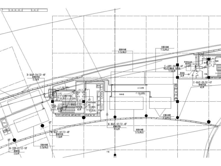 大型商业综合体全套电气施工图（含机房）-梅溪湖4F层电气平面图.jpg