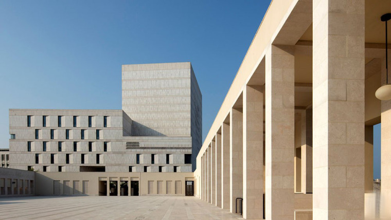 柏林新国家美术馆馆资料下载-独特风格的卡塔尔国家档案馆