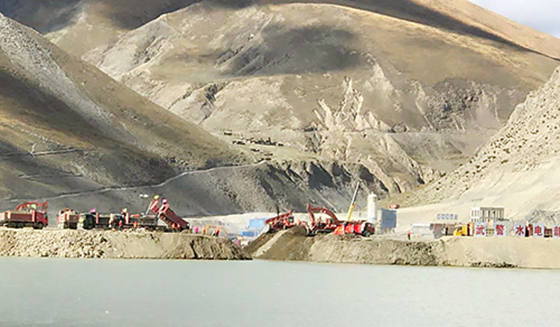 西藏水利资料资料下载-西藏投资最大的水利枢纽国庆前截流，印媒紧张