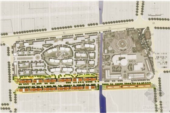 美食街改造方案设计资料下载-某镇商业二号街方案设计
