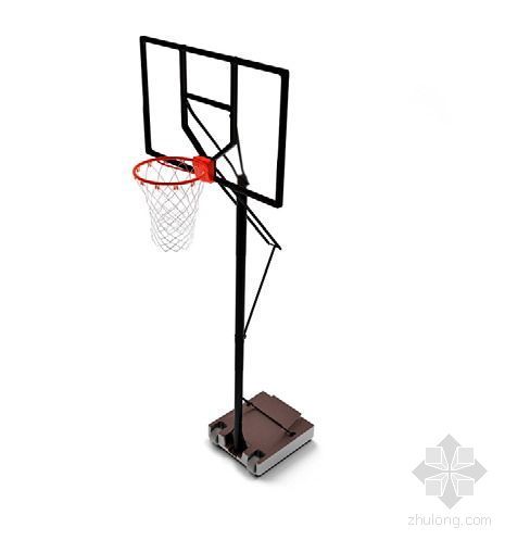 篮球运动员3d模型资料下载-篮球架2