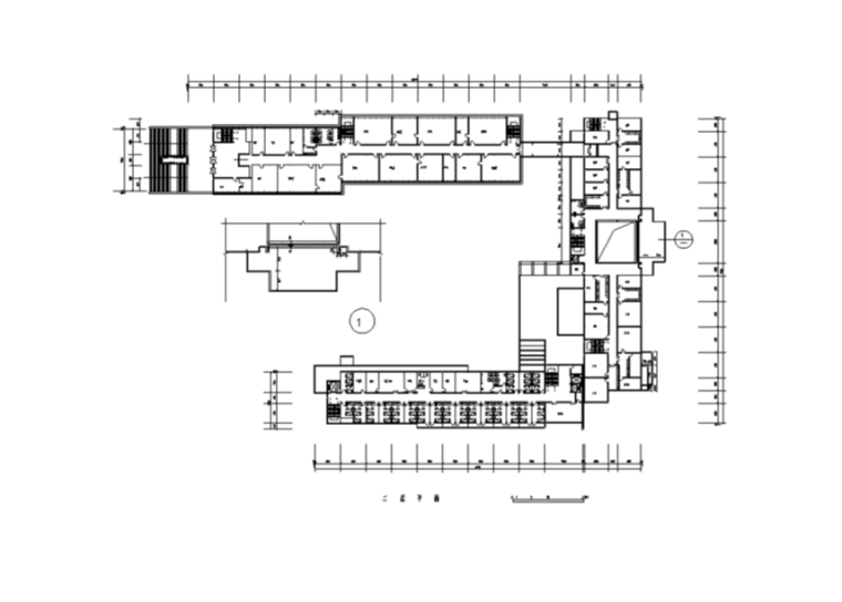 医院室内设计方案施工图资料下载-滨州职业技术学院医学实验楼室内设计施工图（10张）