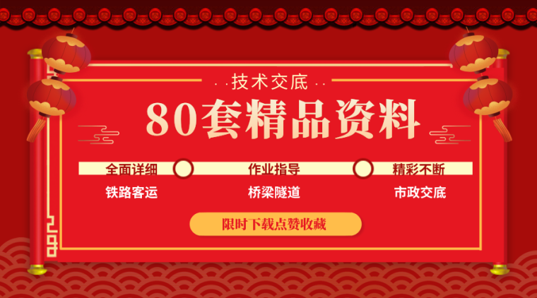 公路全套技术交底资料下载-超完整丨80套技术交底精品资料合集