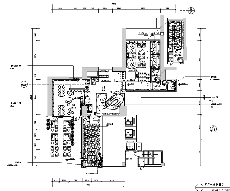 金海湾国际休闲会所资料下载-国际红酒会所空间设计施工图（附效果图）