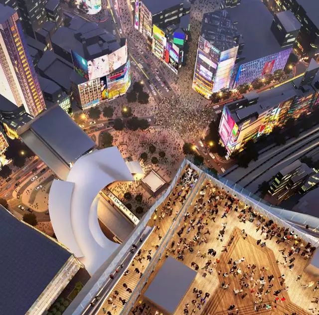 google山景城总部资料下载-2020东京奥运会最大亮点：涩谷超大级站城一体化开发项目