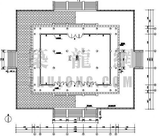 重檐古建大殿全套施工图-3