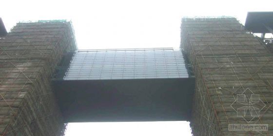 连廊钢构cad资料下载-大型观光连廊钢构吊装施工新技术