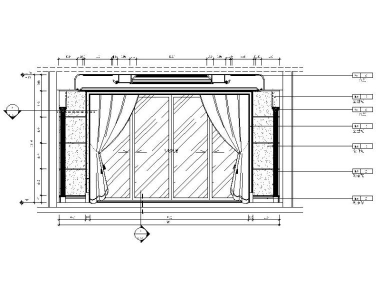 [太原]楼盘顶级豪华样板间室内设计施工图（含方案、效果图）-[太原]楼盘顶级豪华样板间室内设计立面图