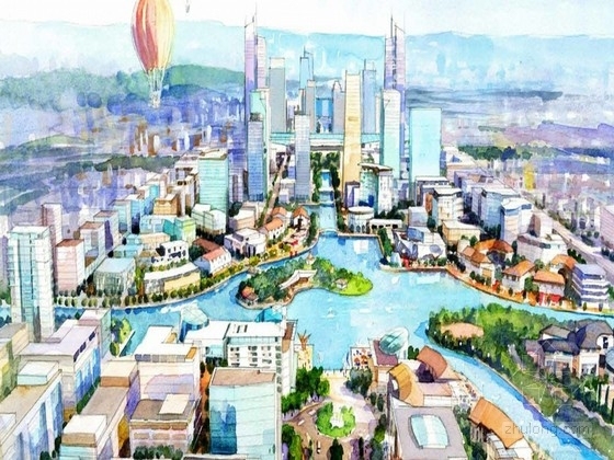 [江苏]无锡东城核心区城市设计方案文本