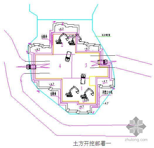 基坑专家论证PPT资料下载-天津市某高层住宅小区基坑开挖施工方案（已通过专家论证）