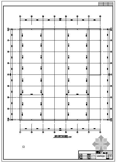 钢结构12m吊车梁资料下载-某加气砌块编组车间钢结构设计图
