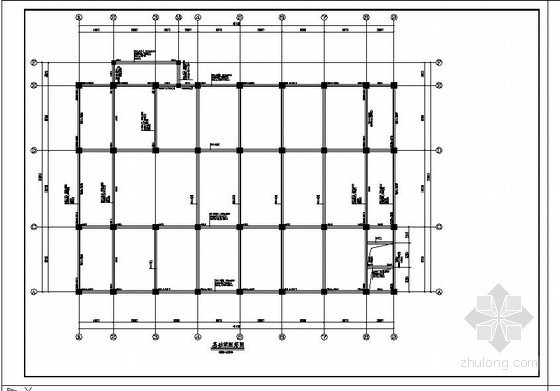 6层的厂房结构资料下载-某6层框架厂房结构设计图