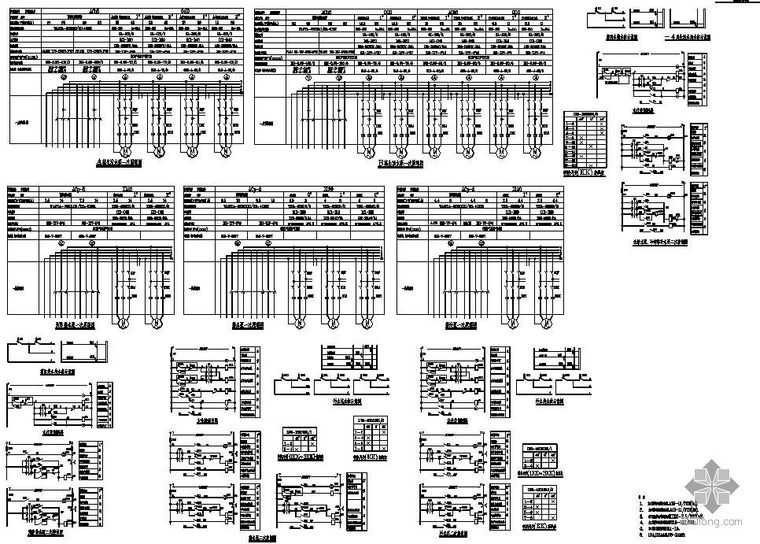 电机控制电气原理图汇总资料下载-电机控制电气原理图汇总