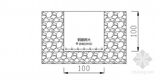 预应力连续箱梁碗扣式满堂支架法现浇施工专项方案95页-门洞脚手架基础图 