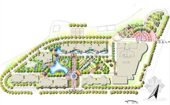 景观毕业设计方案文本资料下载-[毕业设计]湖南长沙某小区环境景观设计方案