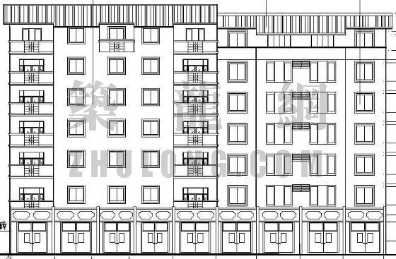 七层住宅施工图全套资料下载-某七层砖混结构住宅楼建筑施工图全套图纸