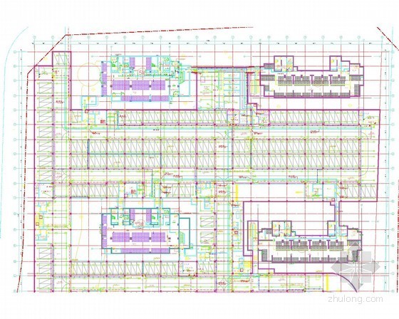 办公楼电子监控图资料下载-[上海]16万平10栋办公楼全套电气施工图纸502张（知名设计院）