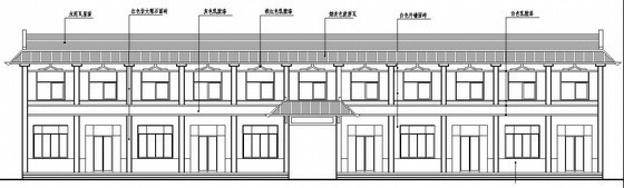 砖混二层建筑资料下载-[甘肃]二层砖混结构饭店结构施工图（含建筑施工图）