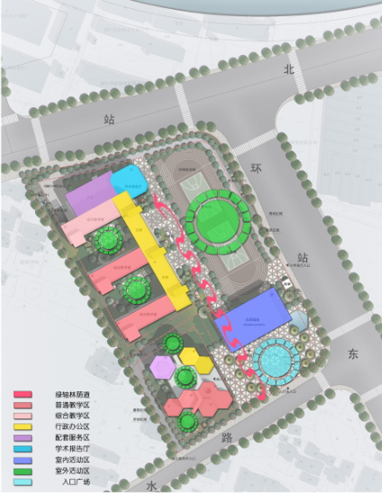 [合集]5套现代风格小学及幼儿园建筑设计方案文本-5套现代风格小学及幼儿园建筑设计方案文本