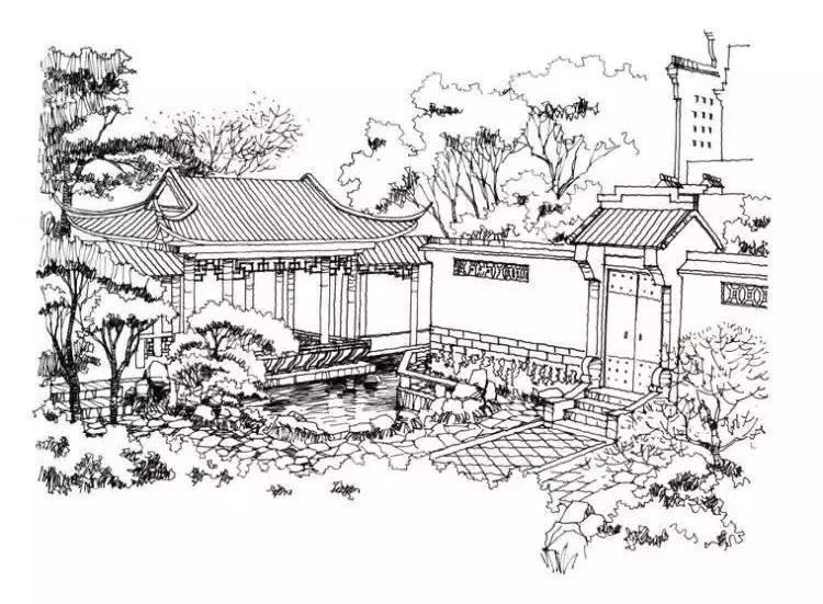 房屋院子设计图资料下载-中国人一直都有的院子情结！