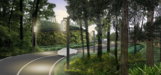 科技园道路景观设计资料下载-[浙江]地方性生态原野道路景观设计方案
