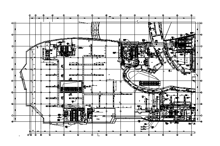 政务服务大厅施工图资料下载-合肥华融中心55万平项目暖通全套施工图（300+张）