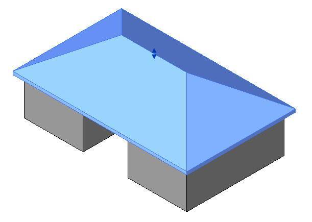Revit教程十-屋顶的创建（ppt，共56页）图文丰富！-四坡屋顶