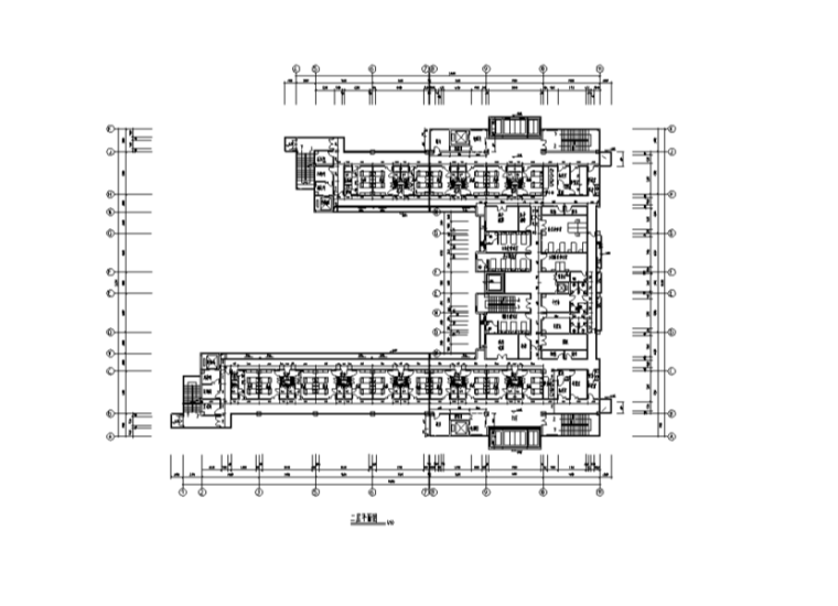 医院室内设计方案施工图资料下载-某医院室内设计装修全套施工图含总图（45张）