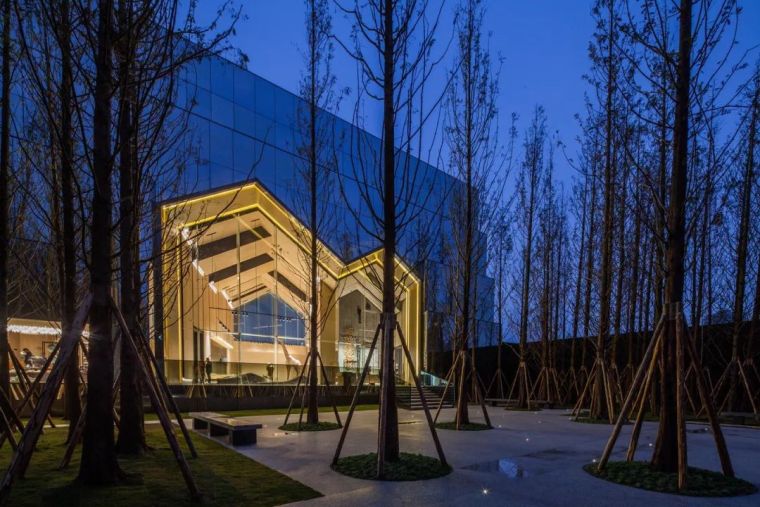 森林公园建筑设计资料下载-重庆万科森林公园销售展示中心