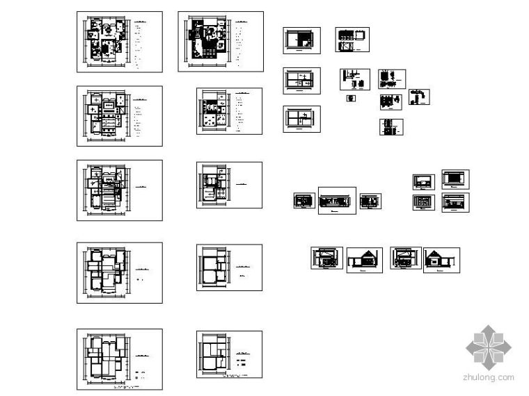 200㎡错层别墅装修图_4