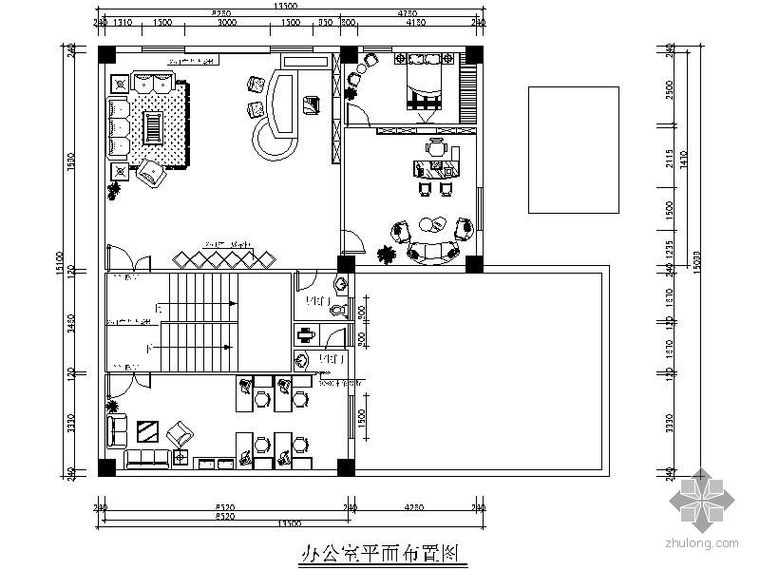 某公司办公室平面图_2