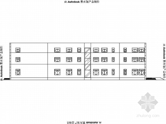 售楼部建筑设计图纸资料下载-[广州]两层铝单板售楼部建筑设计方案图（含效果图）