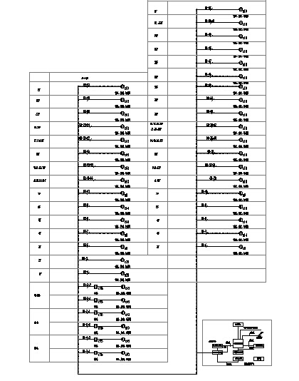 [广东]自贸中心超高层商业办公综合体电气全套施工图含负荷计算书-紧急广播系统图