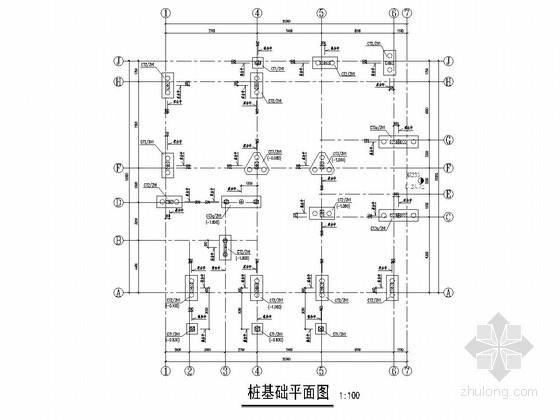 广东新农村别墅施工图资料下载-[广东]两层框架结构别墅结构施工图