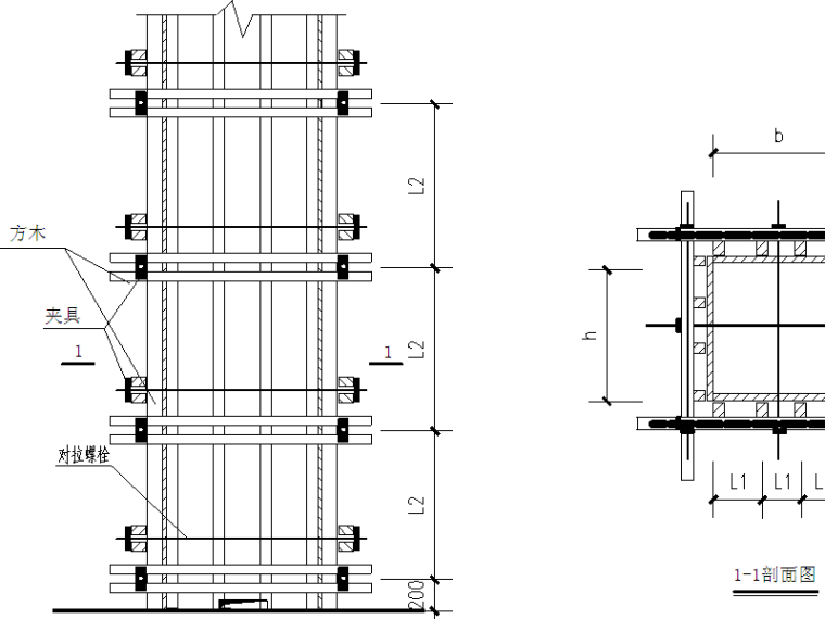 高模板支撑体系方案资料下载-裙房顶梁板高大模板支撑体系搭设施工方案