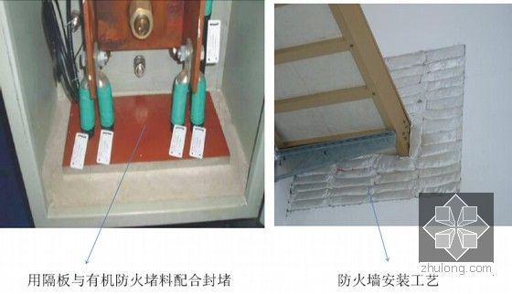 建筑机电安装工程标准大全178页（2014年底编制）-防火墙安装工艺