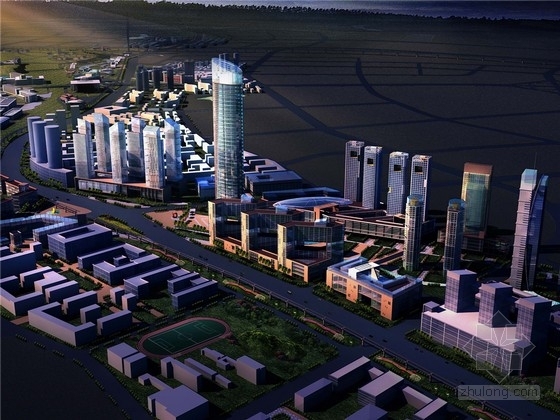 上海复合型产业基地资料下载-[上海]复合型城市规划设计方案文本