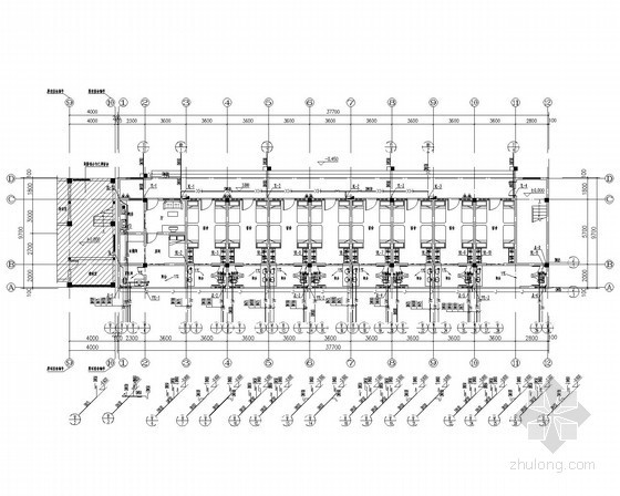 丁类二层厂房建筑施工图资料下载-多层丁类厂房给排水施工图（含宿舍）