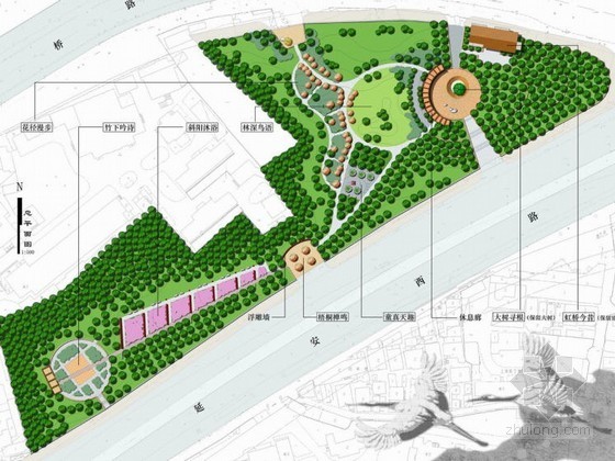 带状绿地设计方案资料下载-[上海]绿地景观设计方案