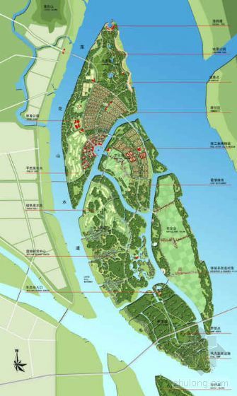 旅游规划方案设计资料下载-[广东]旅游策划和城市景观方案设计