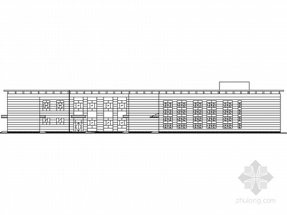 职工食堂建筑设计初设图资料下载-[新疆]某公司二层食堂建筑扩初图