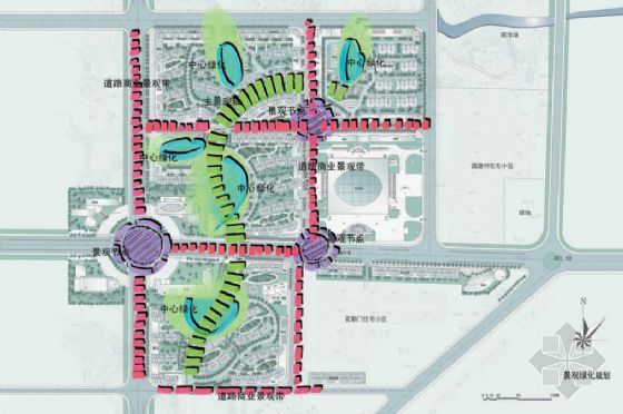 汽车园区设计资料下载-重庆市汽车城市花园景观设计方案