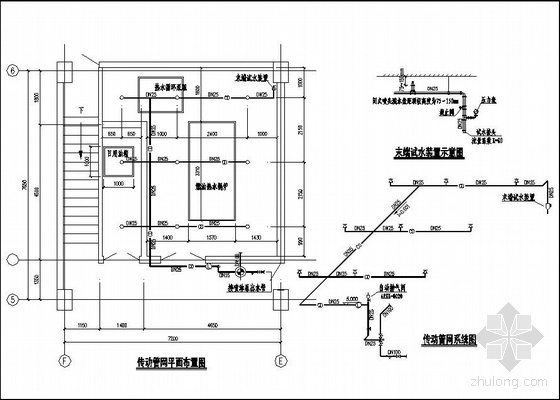 水喷雾管道资料下载-锅炉房水喷雾灭火系统图纸