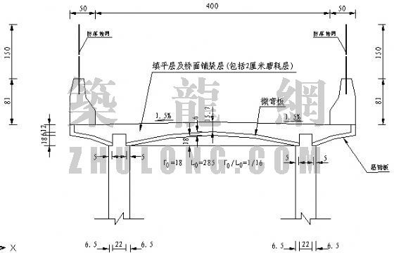 30m城市次干道资料下载-30m刚架拱天桥全套图