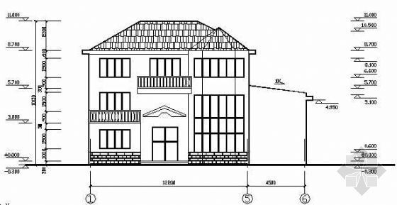 商品房建筑结构设计图纸资料下载-整套别墅建筑结构设计图纸